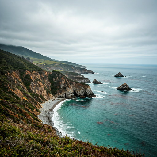 Mendocino coastal cliffs