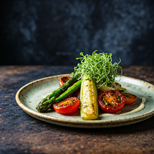 Farm to table seasonal vegetables